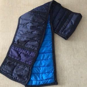 Super Rare! Patagonia reclaimed down scarf!